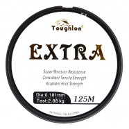 Волосінь на вудлище, Toughlon Extra, 125м, перетин 0.181мм